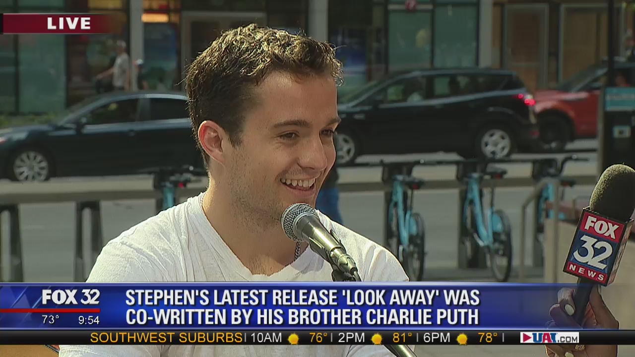 Stephen Puth performs live on Good Day Chicago