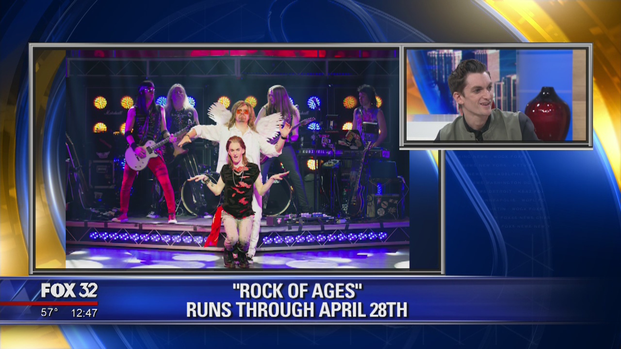'Rock of Ages' rolls into Broadway in Chicago