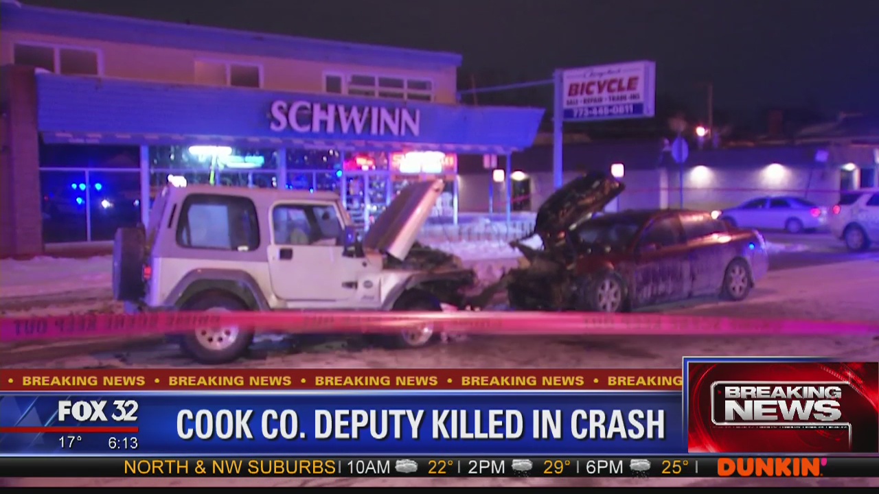 Off-duty sheriff?s deputy killed in Mount Greenwood head-on crash