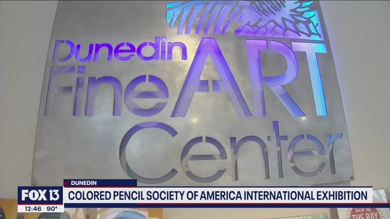 International colored pencil exhibit on display in Dunedin