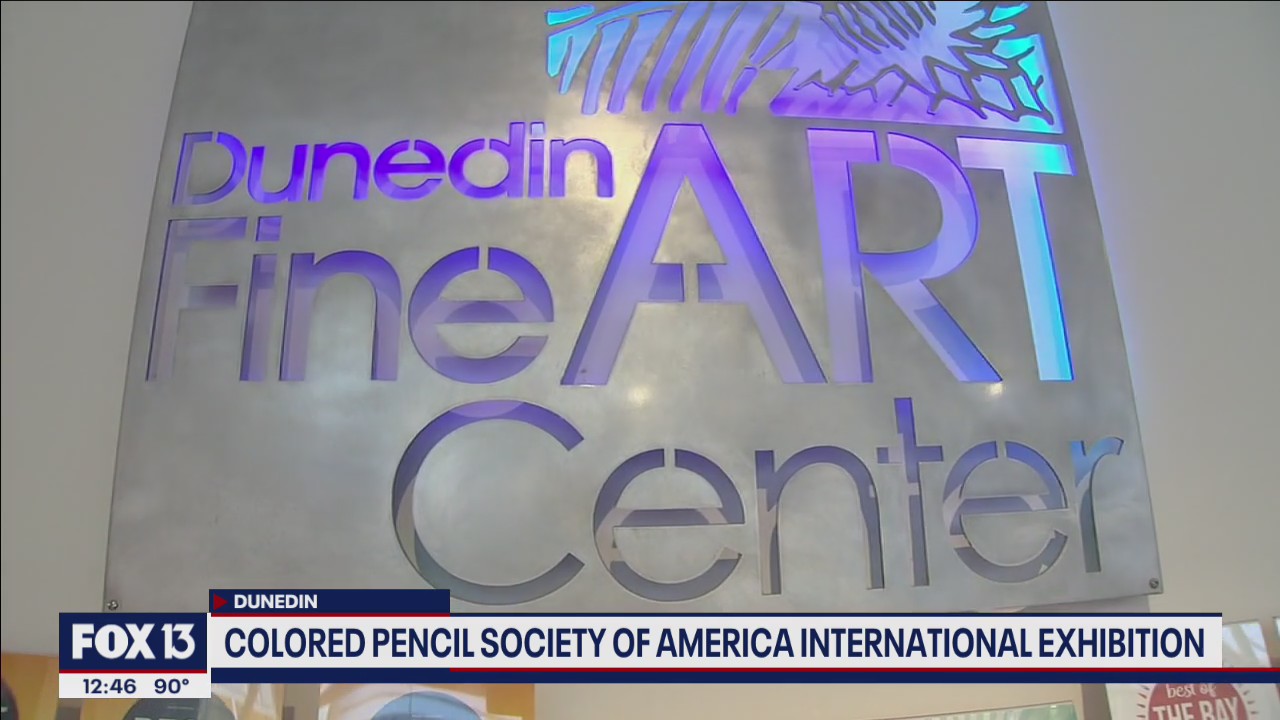 International colored pencil exhibit on display in Dunedin