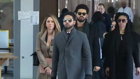 Jussie Smollett arrives in Chicago court