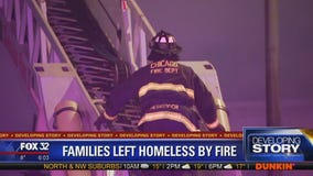 Families left homeless after South Side fire