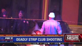 1 dead, 3 wounded in shooting at Harvey strip club