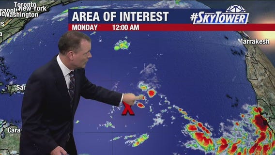 Today's tropical weather forecast