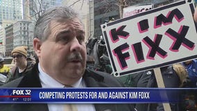 Dueling rallies support and slam Kim Foxx