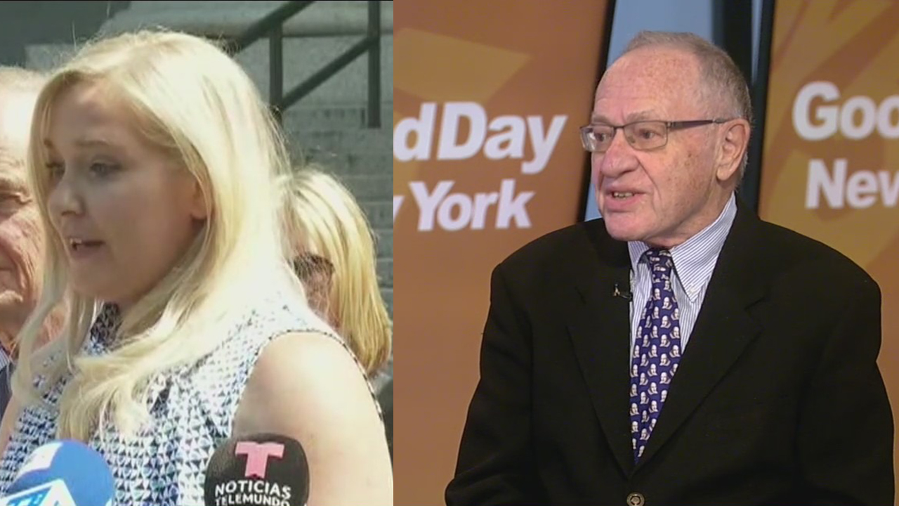 Alan Dershowitz reacts after a woman dropped sex claims against him