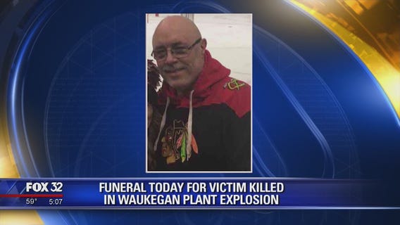 Funeral held for man killed in Waukegan plant explosion