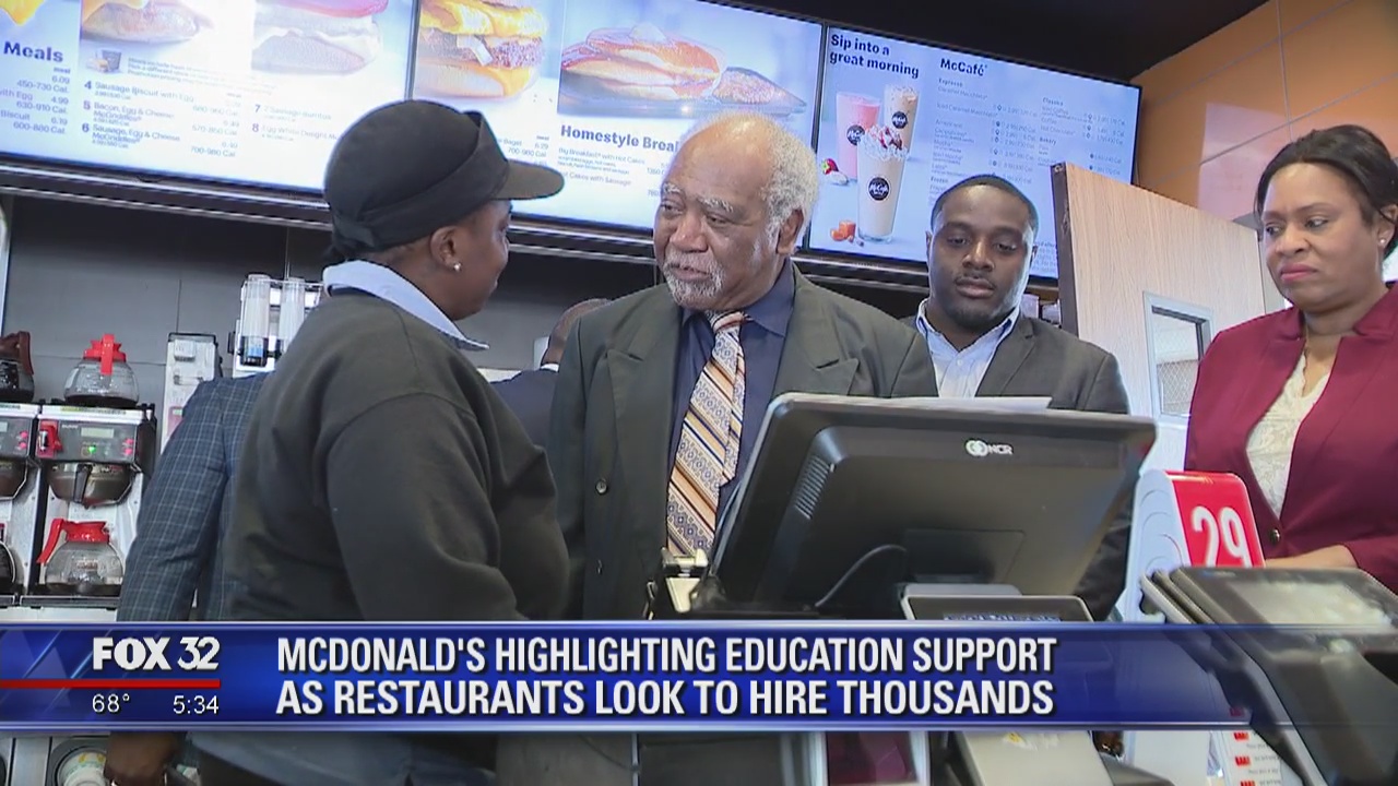 McDonald's looking to hire thousands this summer in Chicago area