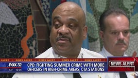 CPD to fight summer crime with more officers in high-crime areas, CTA stations