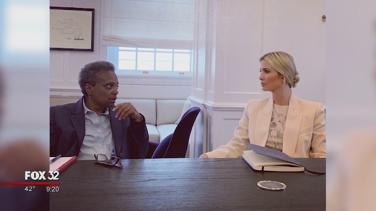 Lightfoot meets with Ivanka Trump, Nancy Pelosi during DC visit