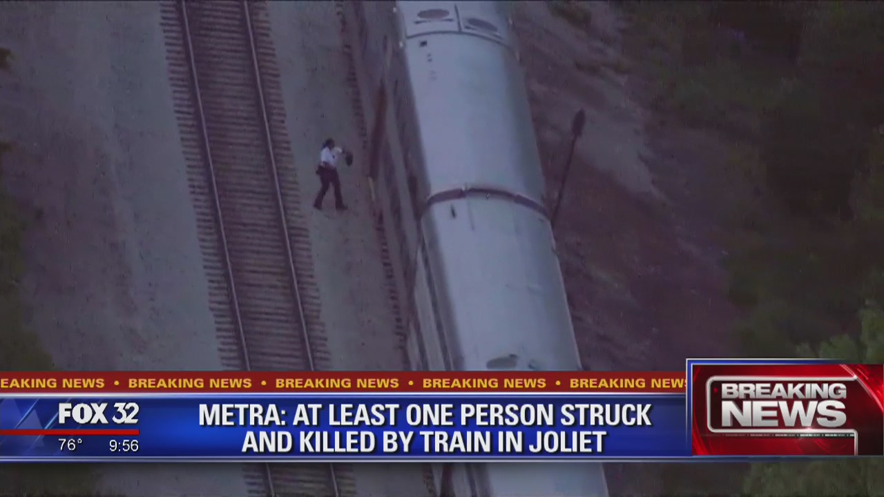 Person fatally struck by Metra train in Joliet, service halted | FOX 32 ...