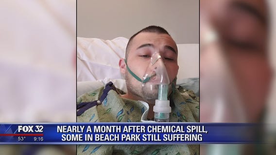 Many in Beach Park still suffering one month after chemical spill