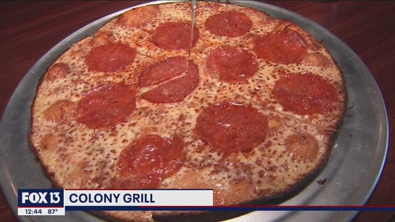It's all about pizza at Colony Grill