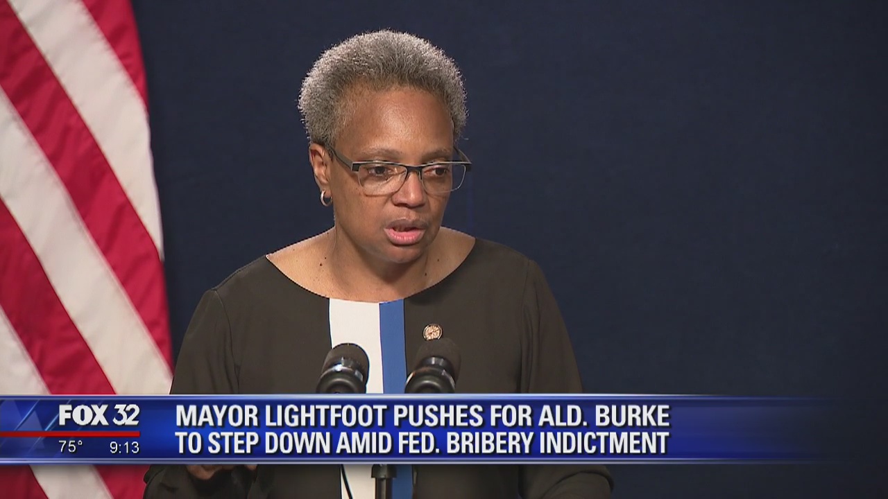 Lightfoot: Letter being sent to ask Ald. Burke to resign