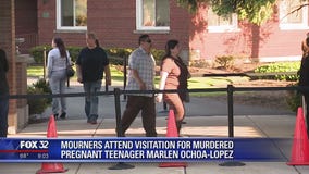 Mourners attend visitation for murdered pregnant teen Marlen Ochoa-Lopez