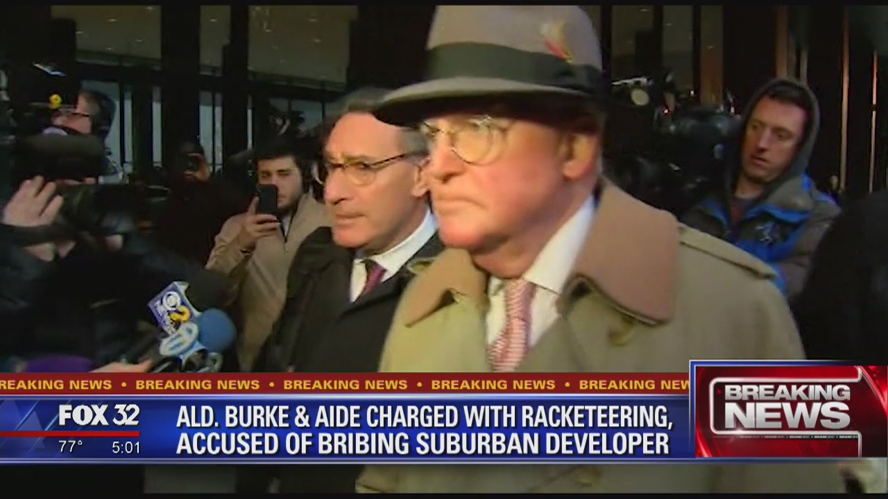 Alderman Ed Burke charged with racketeering, accused of bribing suburban developer
