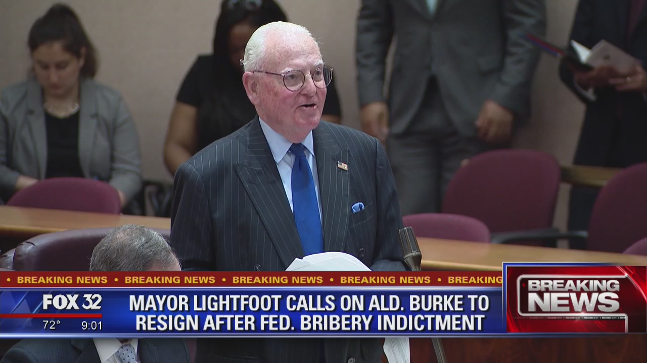 Mayor Lightfoot demands resignation of indicted Alderman Ed Burke