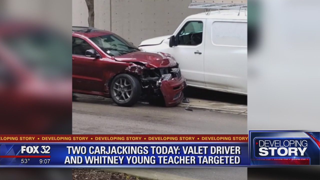 Two brazen carjackings Tuesday: Valet driver and Chicago high school teacher