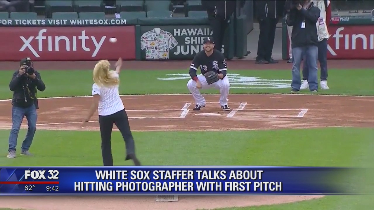 White Sox employee on wayward pitch: 'I thought I'd be close'