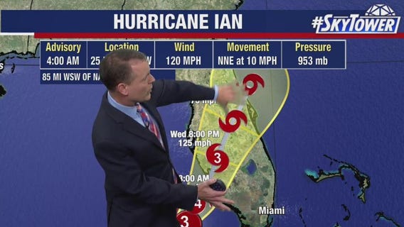 Tracking Hurricane Ian: Landfall Wednesday in southwest Florida