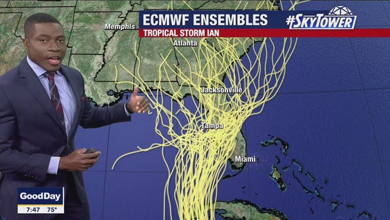 Tropical Storm Ian still developing south of Cuba