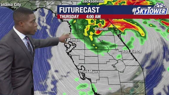 Tropical Storm Ian forecast for Thursday, Sept. 29