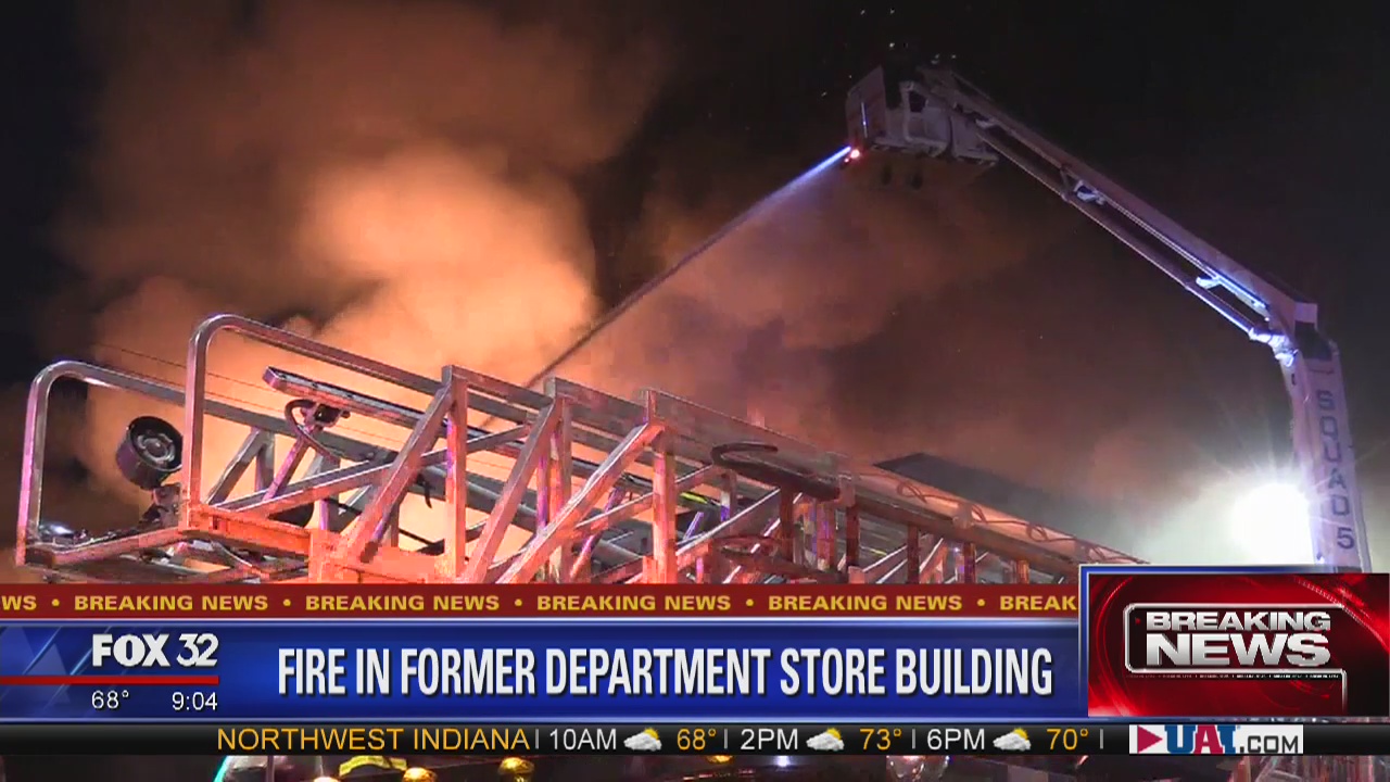 Firefighters battle blaze at Gately?s Peoples building in Roseland