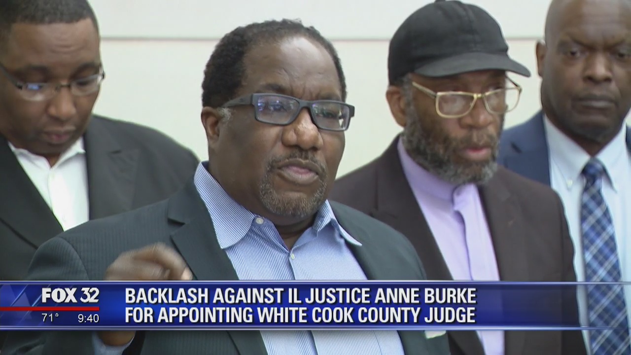 Backlash against Justice Anne Burke for appointing white Cook County judge