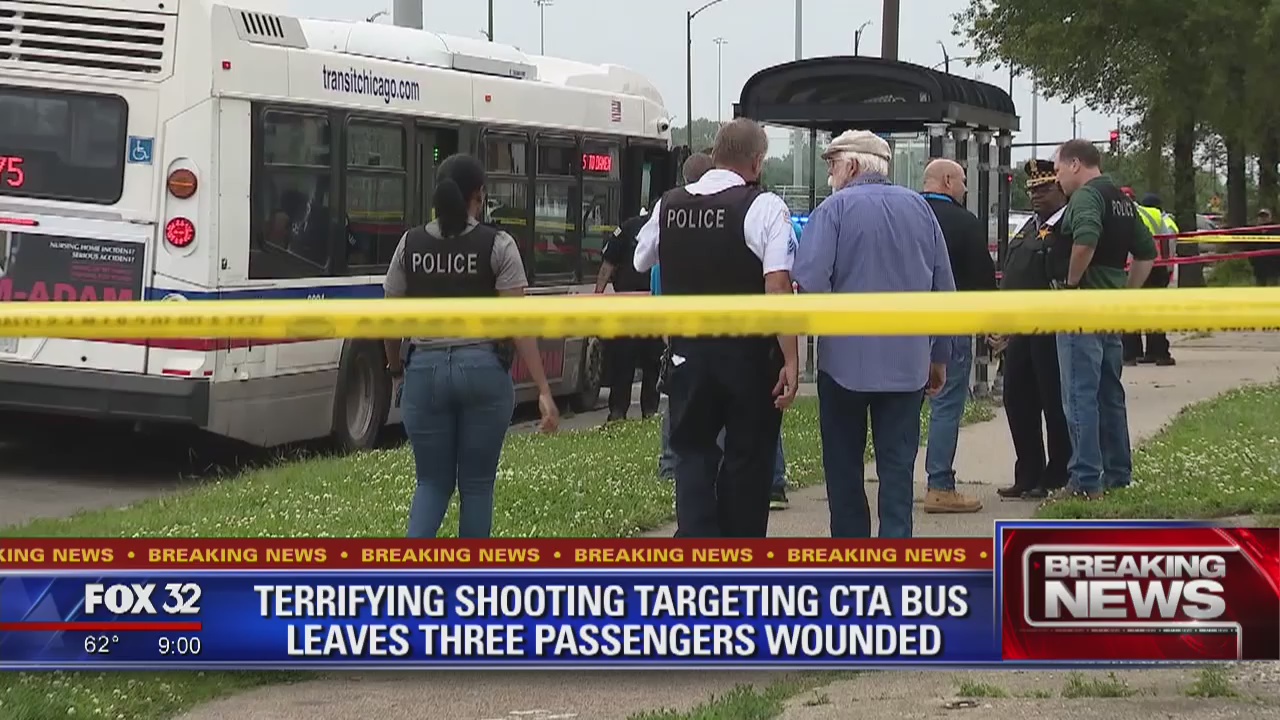 CTA bus shooting in Chicago leaves 3 wounded