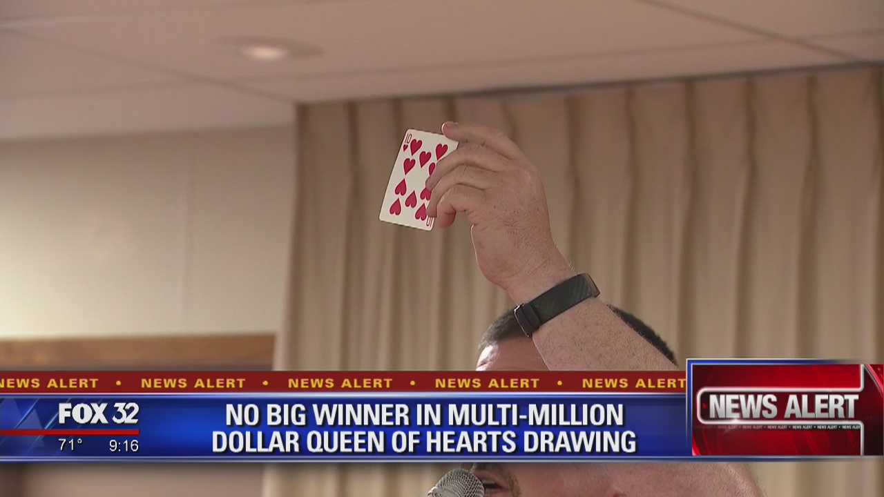 No big winner in multi-million dollar Queen of Hearts drawing