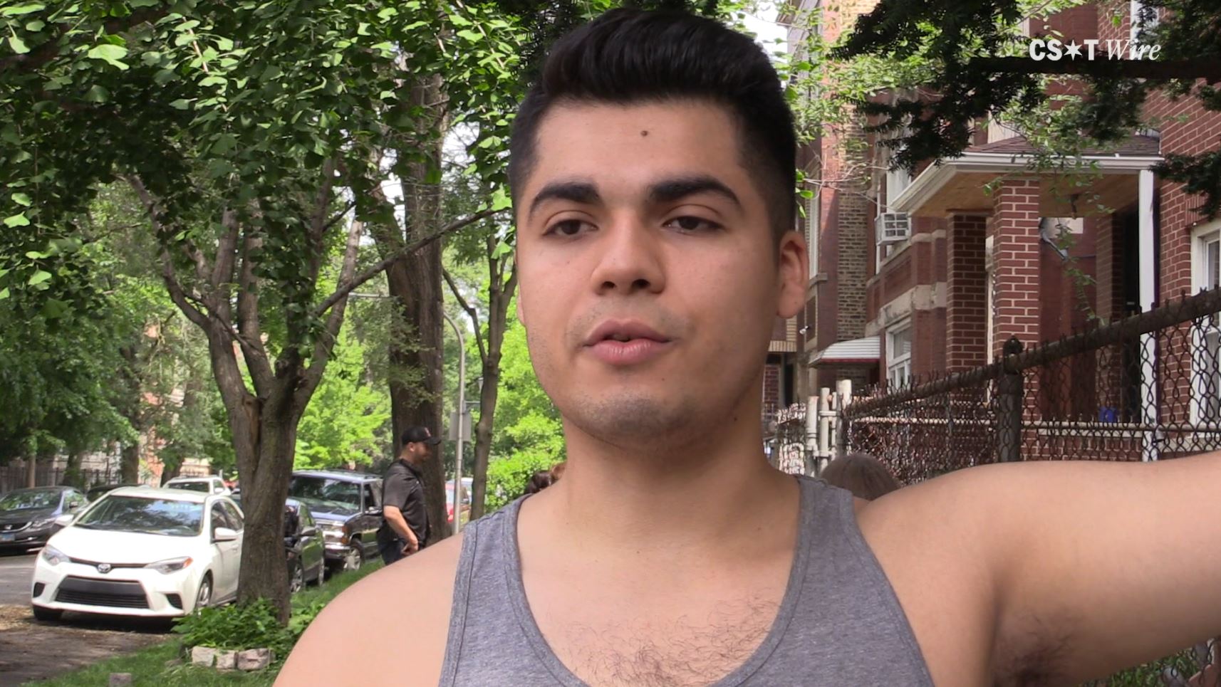 Humboldt Park fire survivor Alejandro Raya talks about what happened ...
