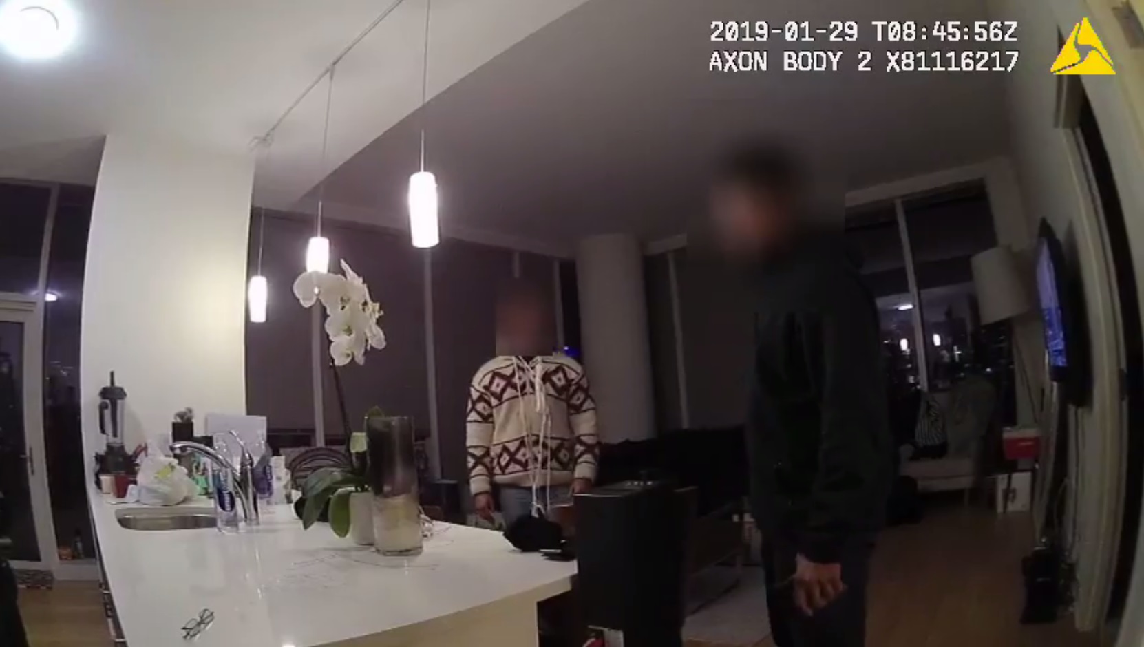 2nd video shows police arriving at Smollett's home, actor has noose around neck (Graphic Language)