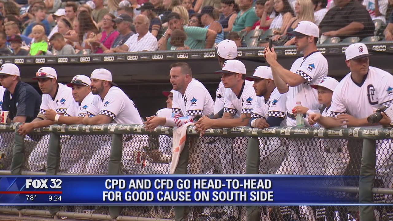 CPD and CFD play baseball for a good cause on South Side