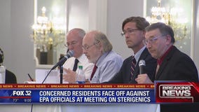 Concerned residents face off against EPA officials at Sterigenics meeting