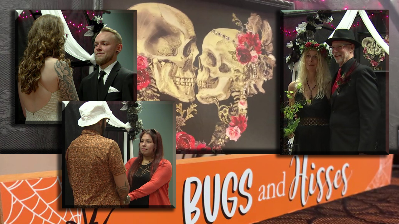 Get married, but make it Halloween