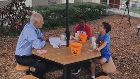 Kids and adults look forward to Lunch Pals day