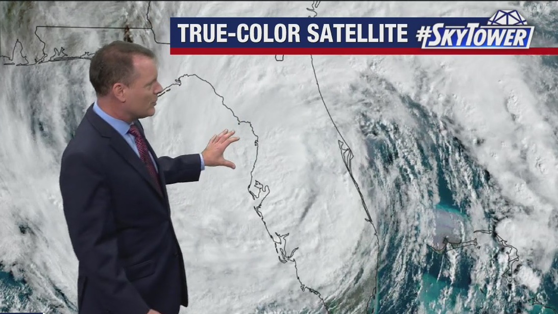Tropical Storm Nicole moves across Bay Area | FOX 13 Tampa Bay