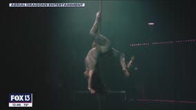 Aerial Dragons produce a cirque cabaret show in Ybor City