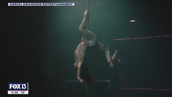 Aerial Dragons produce a cirque cabaret show in Ybor City