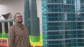 New LEGO exhibit gives close view to famous skyscrapers