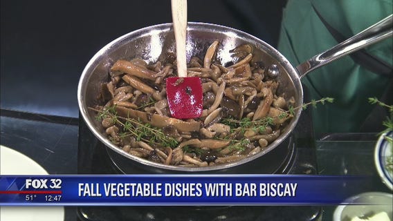 Fall vegetable dishes with Bar Biscay