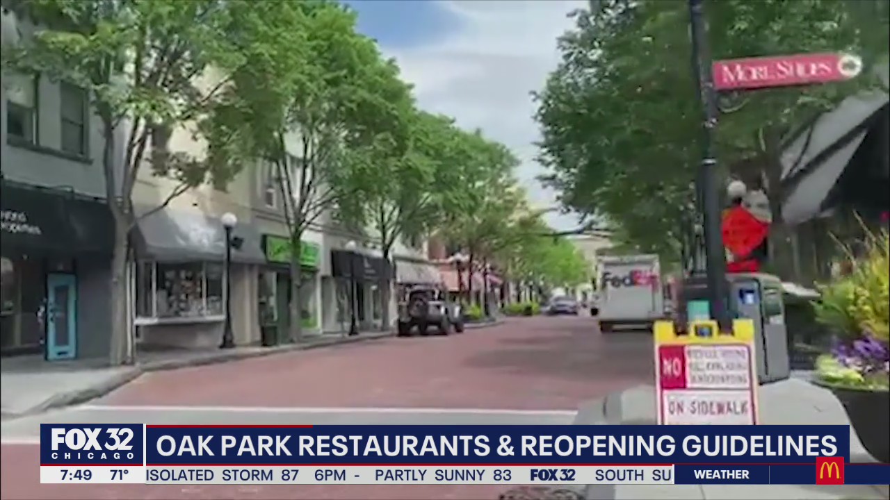 Oak Park restaurants preparing to reopen outdoor seating