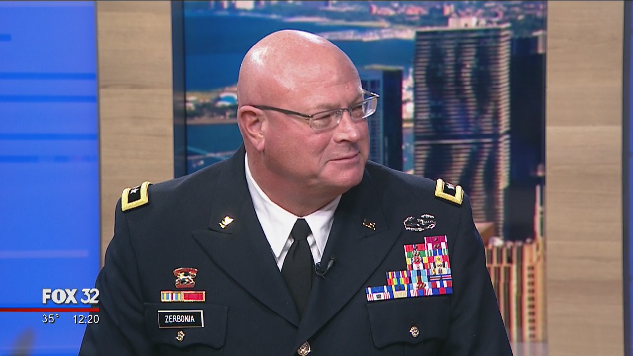 The National Guard celebrating 383 years of service