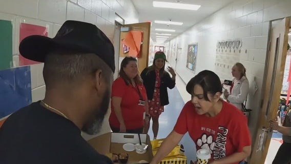 Patrick Rhodes shows he cares with Lunch for Heroes