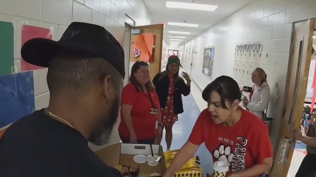 Patrick Rhodes shows he cares with Lunch for Heroes