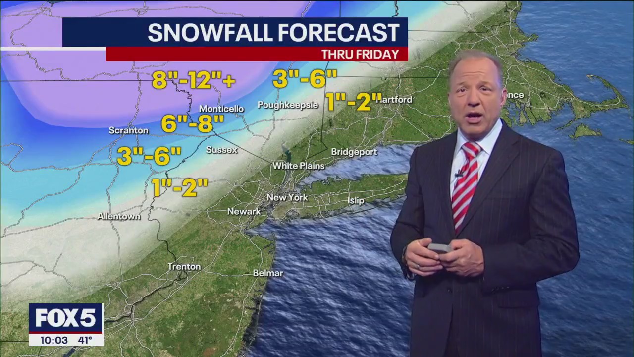 New York winter storm update | FOX 5 New York