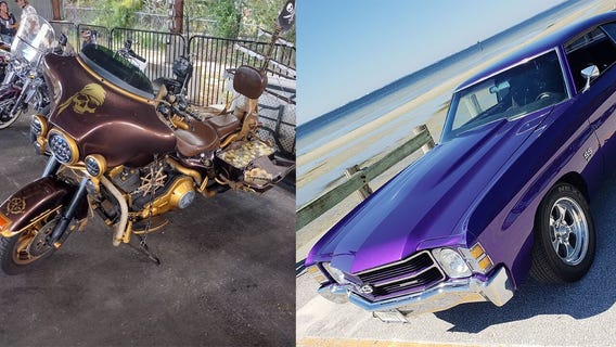 Great Rides: 1971 Chevelle and Gasparilla-themed Harley Davidson