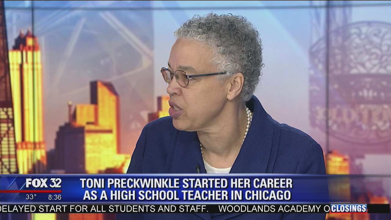 Toni Preckwinkle lays out the priorities of her mayoral campaign