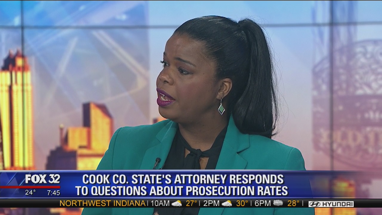 State's Attorney Kim Foxx addresses prosecution rates, Chicago crime